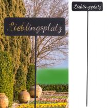 Image du produit Cepewa Prise de jardin préférée, noir, hauteur 110 cm env