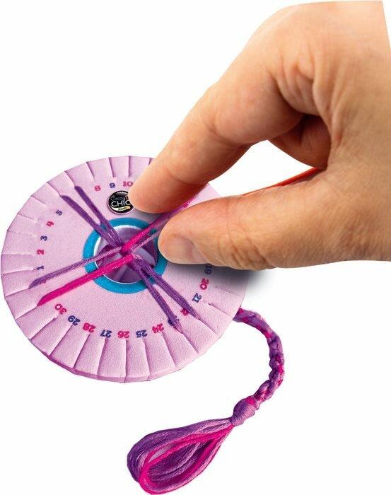 Actual product image Clementoni Crazy Chic friendship bracelets