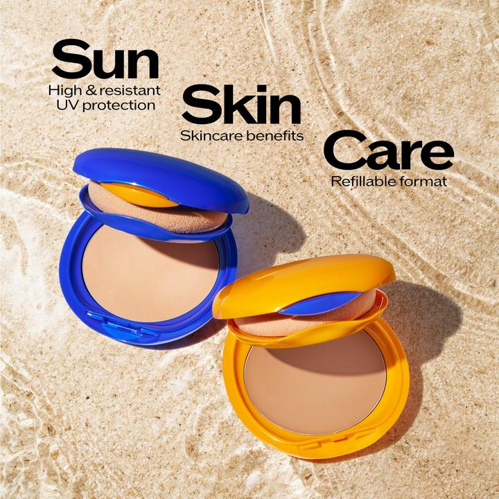 Produktbild Shiseido Sonnenmake-up Tanning Compact Foundation SPF 10 Honey (Nachfüllung) / 12 g (Honey)