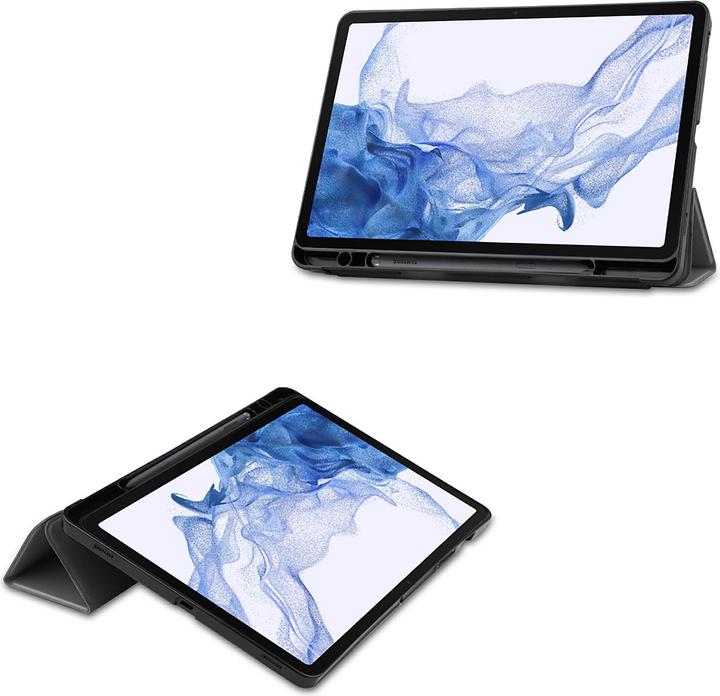 Produktbild Cazy Premium Smart Hülle Kompatibel mit Samsung Galaxy Tab S8+ - Schutz Etui Hülle mit Stifthalter - (Galaxy Tab S8+)