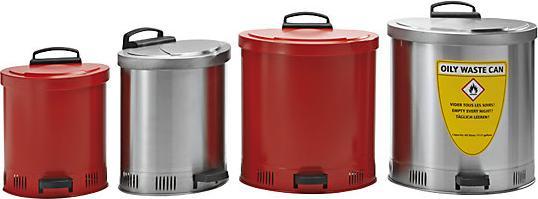 Immagine prodotto kaiserkraft Contenitore di sicurezza per lo smaltimento, coperchio a chiusura automatica (20 l)