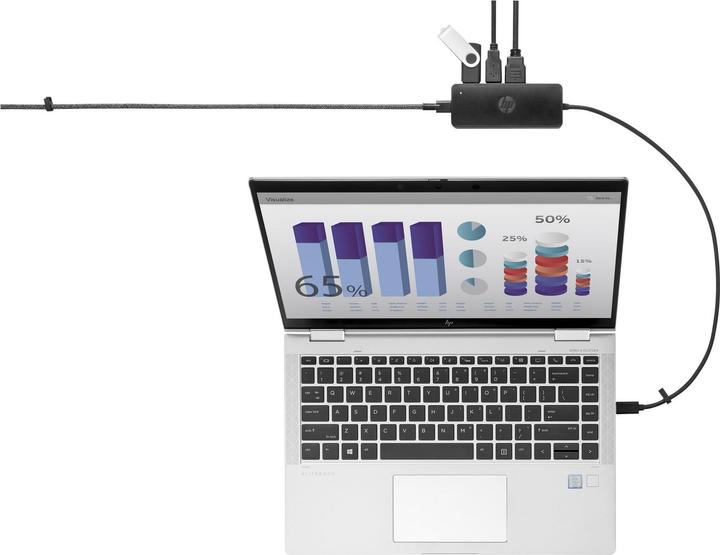 Image du produit HP Travel Hub G2 - Port (USB-C)