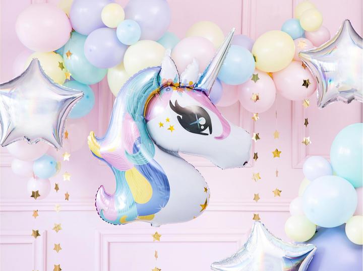 Image du produit Partydeco Ballon Licorne Multicolore (1 x)