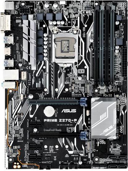Image du produit ASUS Prime Z270-P (LGA 1151, Intel Z270, ATX)