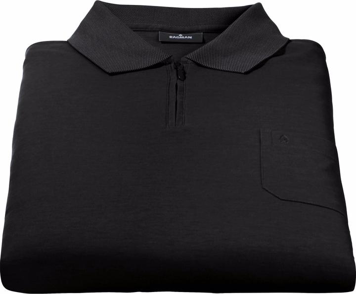 Produktbild Ragman Herren-Poloshirt, langarm (XL)