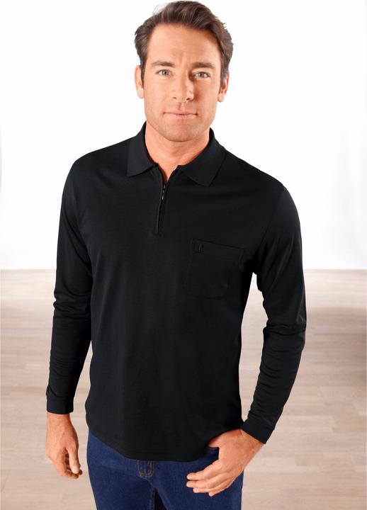 Produktbild Ragman Herren-Poloshirt, langarm (XL)