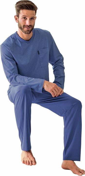 Actual product image Ammann Men's pajamas "EXTRA LIGHT COTTON" (50)