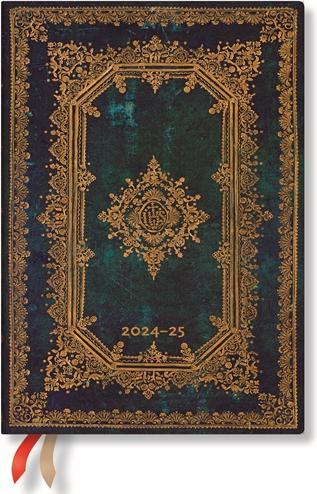 Paperblanks PAPERBLAN Agenda Astra Midi 24/25 FFD5430 1W/2S 13M FR JOUR HC 13x18cm (12 x 17 cm, Francese)