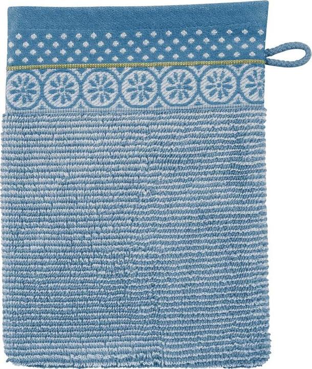 PIP Studio Soft Zellige Waschhandschuh blue grey 16x22cm (1 Stück)
