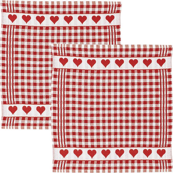 Kracht Frottier-Geschirrtuch 2er-Pack (50 x 50 cm)