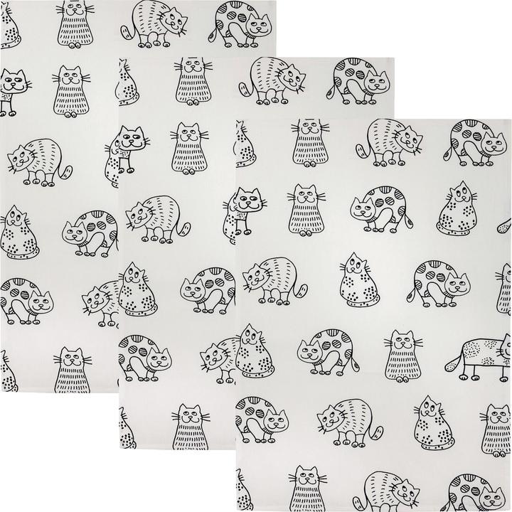 Actual product image Kracht Tea towel 3-pack (50 x 70 cm)