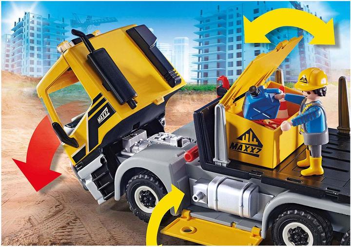 Productafbeelding Playmobil Vrachtwagen met wissellaadbak (70444, Playmobil Stad Actie)