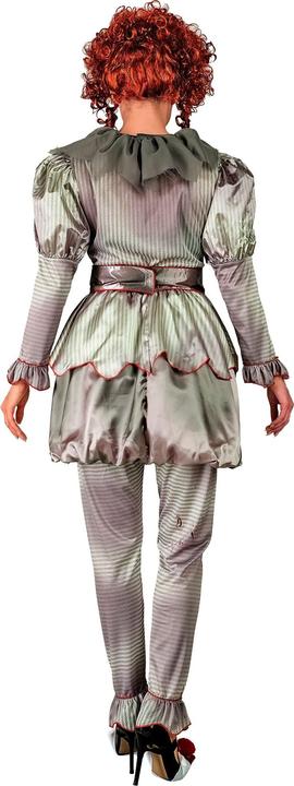 Produktbild Widmann Horrorclown "ES" Damenkostüm Kleid, Leggings, Gürtel, Schuhüberzieher (L)