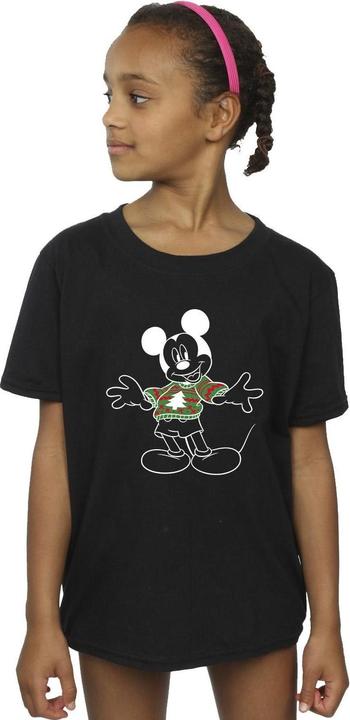 Immagine prodotto Disney Mickey Mouse Xmas Jumper Maglietta Ragazze (140, 146)