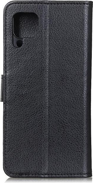 Actual product image MU Classic Litchi Leather Bookcover Series (Samsung Galaxy A12)