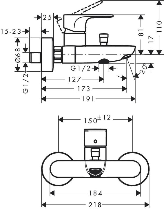 Produktbild hansgrohe 72440670