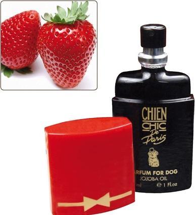 Actual product image Chien Chic De Paris Perfume for pets Strawberry (30 ml) (30 ml)