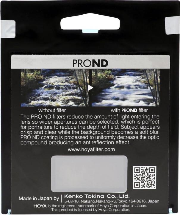 Image du produit Hoya Pro ND32 Filter (62 mm, Filtre gris neutre, 62 mm)