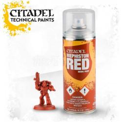 Produktbild Games Workshop Citadel Bombe sous-couche - Aérosol Mephiston Red