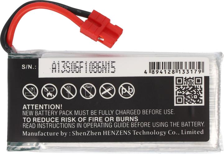 Produktbild AccuCell Li-Polymer-Akku - 1200mAh (3.7V) - für Modellbau wie Syma X5HC (3.70 V, 1200 mAh)
