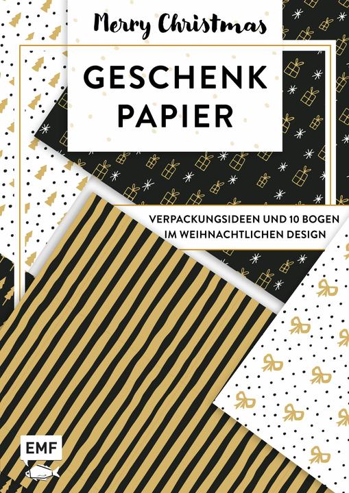 Produktbild Das Geschenkpapier-Set – Merry Christmas: Verpackungsideen und 10 Bogen im weihnachtlichen De (Geschenkpapier, 18 x)