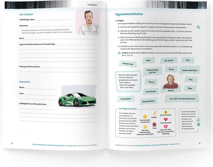 Image du produit Krummer Hund – Juliane Pickel – Schülerarbeitsheft – M-Niveau (Allemand, Florian Fuchs, Régine Becker, 2024)