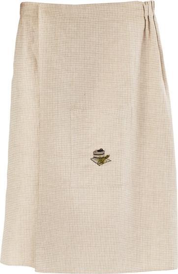 Image du produit Namų tekstilė SAUNA BRODÉ 75X145 GAUFRÉ