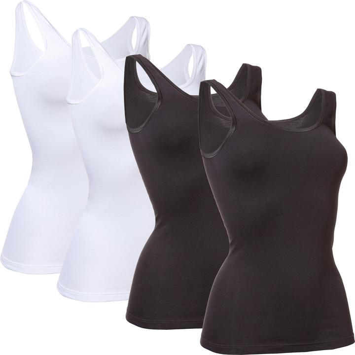 Con-ta Damen-Unterhemd 4er-Pack