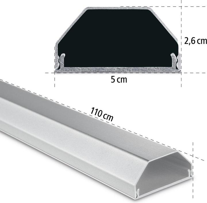 Actual product image Hama Cable duct (Duct, 110 cm)