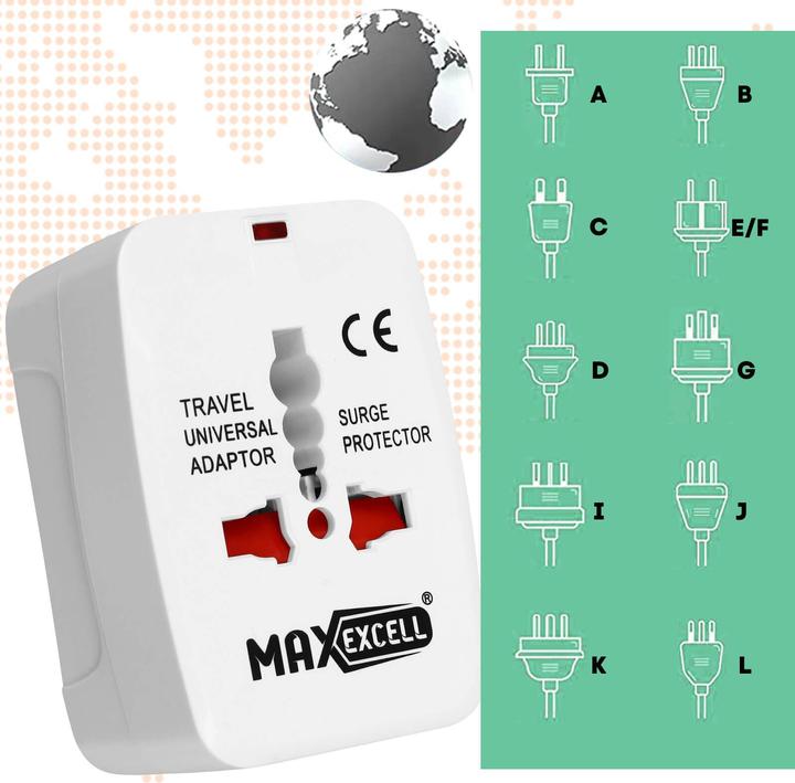 Actual product image Max Excell Socket adapter