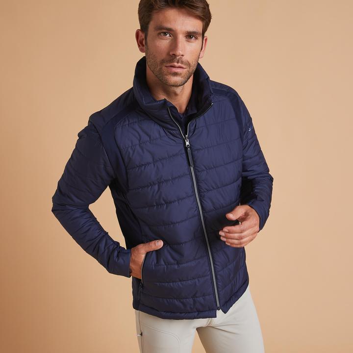 Fouganza Reitjacke Light Herren dunkelblau/blau (XL)