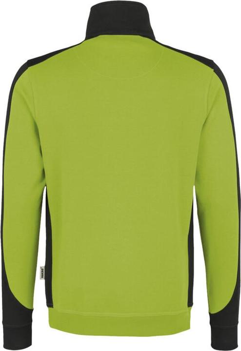 Immagine prodotto Hakro Felpa con zip Contrast Performance kiwi/anthr. 5XL (5XL)
