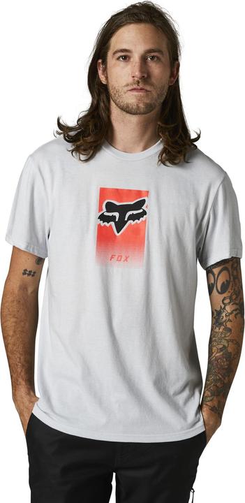 Fox Tee 21 Dier Ss Lt Htr Gry L (L)