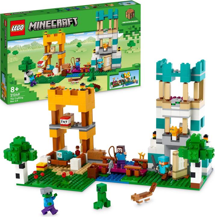 Actual product image LEGO The Crafting Box 4 (21249, LEGO Minecraft)