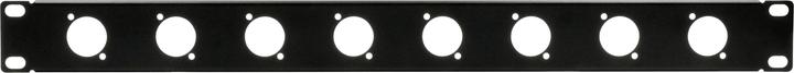 Immagine prodotto Exsys Pannello rack 19" 1U, 8x tipo D (XLR)