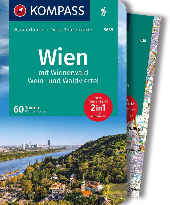 Produktbild Wanderführer Wien mit Wienerwald, Wein- und Waldviertel, 60 Touren