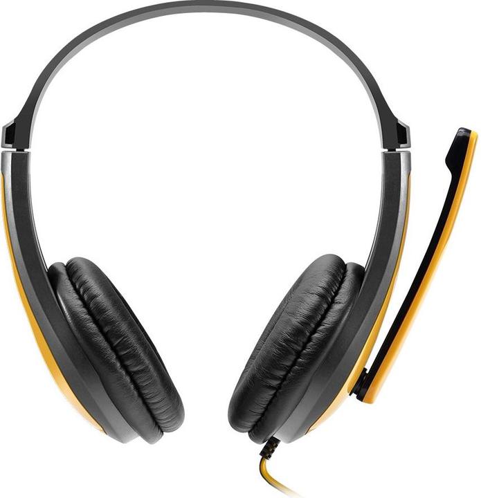 Produktbild Canyon HSC-1 Kopfhörer Verkabelt Kopfband Anrufe/Musik Schwarz (Kabelgebunden)