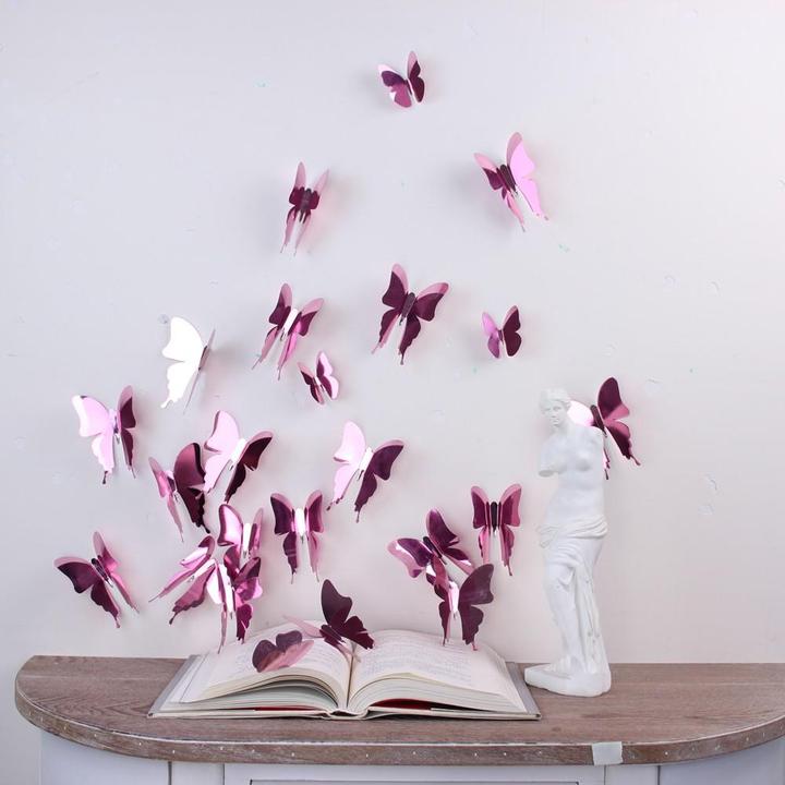 Immagine prodotto Walplus Farfalle (9 x 9,5 cm)