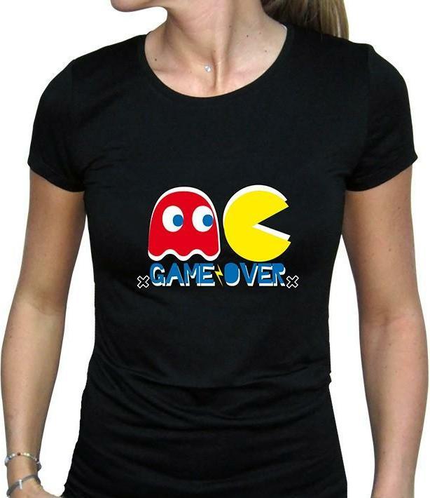 Produktbild ABYstyle PAC-MAN - Tshirt Game Over woman SS black (L)