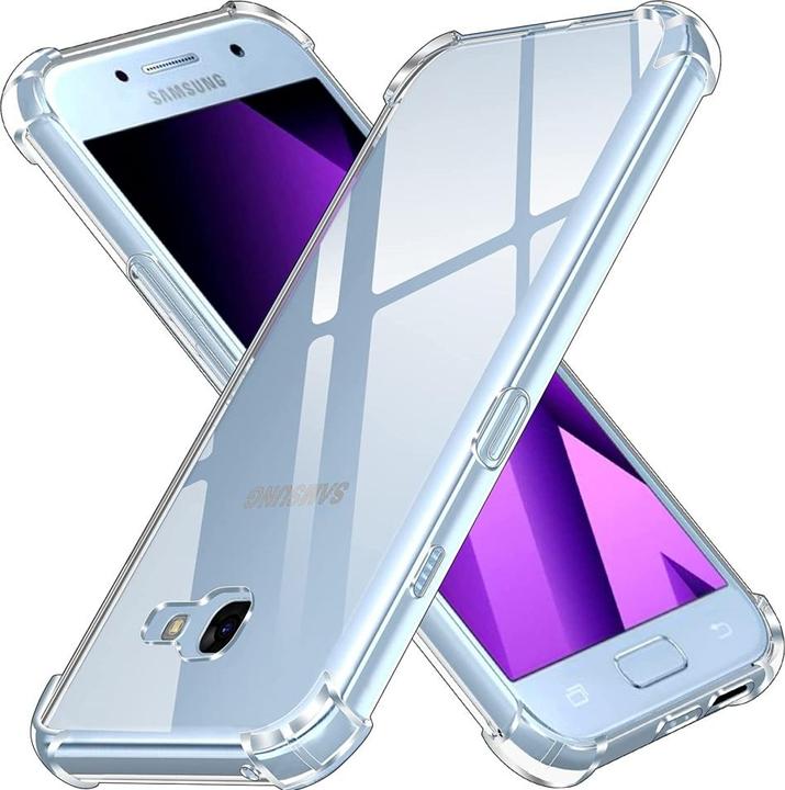Produktbild Screenguard Samsung Galaxy A3 2017 Hülle Crystal Soft Airbag Bumper (Samsung Galaxy A3 (2017))