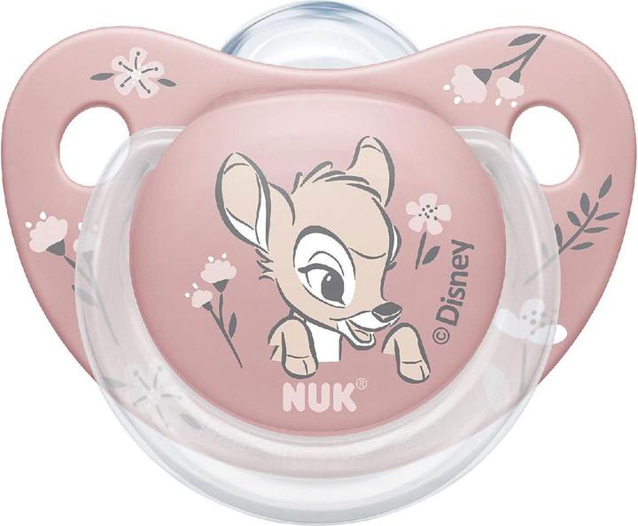 Produktbild NUK 176008 DISNEY BAMBI SILIKON SCHNULLER 6-18 2PCS/BOX (2 x, 6 - 18 Monate)