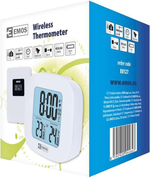 Produktbild Emos Digitales drahtloses Thermometer E0127