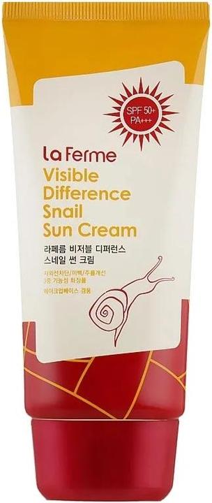 Immagine prodotto Farm Stay Laferme Differenza Visibile Lumaca (Crema solare, SPF 50, 70 ml)