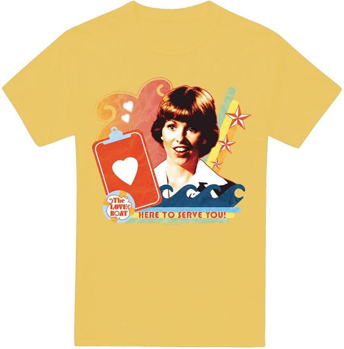 The Love Boat Mens Here to Serve T-Shirt