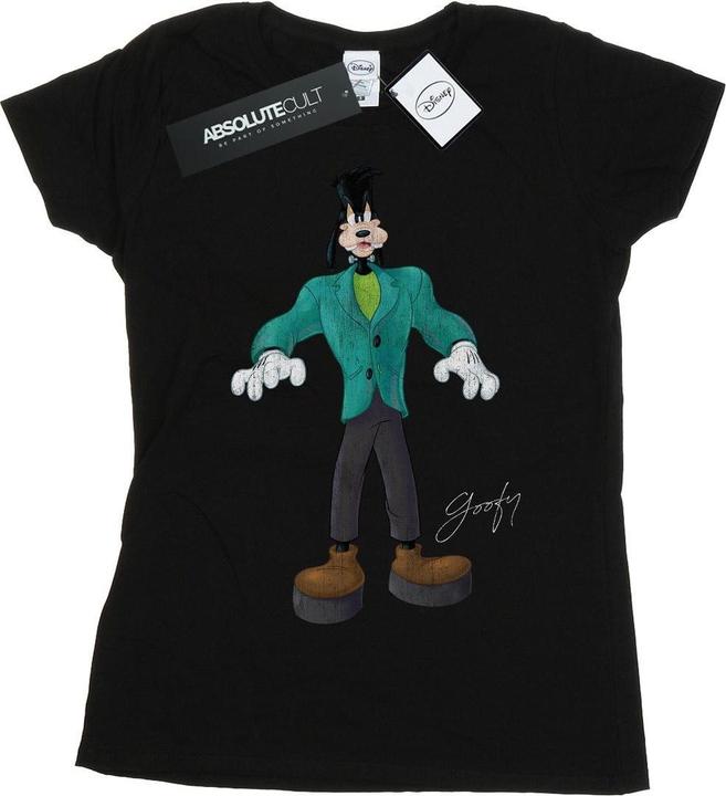Actual product image Disney Womens/Ladies Frankenstein Goofy Cotton T-Shirt (M)