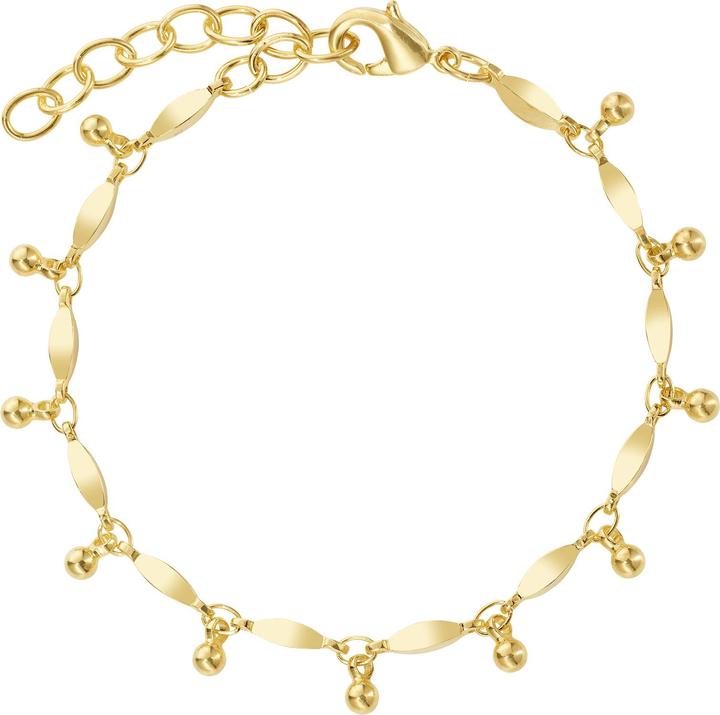 Produktbild Steinkult Armband vergoldet "Inés" (20 cm, Messing 18 Kt. Vergoldet)