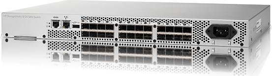 Actual product image HPE 8/24 Base (16) Full Fabric Ports Enabled SAN S (6 ports)