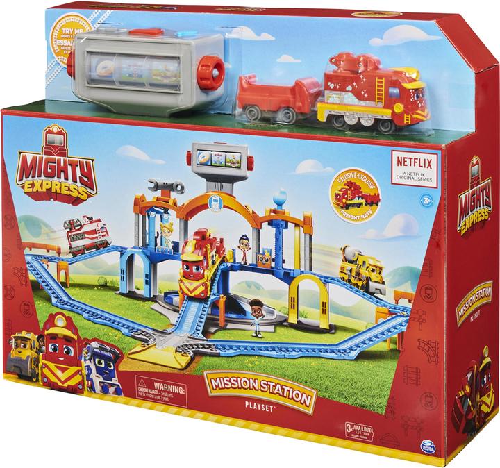 Spin Master Mighty Express Mission Station Track