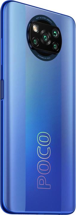 Actual product image Xiaomi Poco X3 Pro (256 GB, Frost Blue, 6.67", Hybrid Dual SIM, 48 Mpx, 4G)