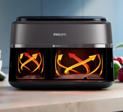 Actual product image Philips 3000 Series Dual Basket NA352/00